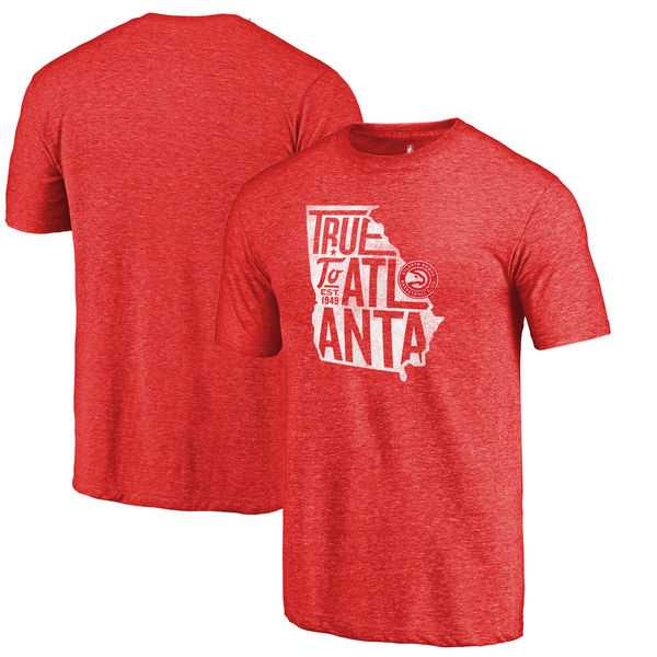 Atlanta Hawks Red True to Atlanta Hometown Collection Fanatics Branded Tri-Blend T-Shirt,We sell and wholesale Atlanta Hawks Red True to Atlanta Hometown Collection Fanatics Branded Tri-Blend T-Shirt on line form chian!